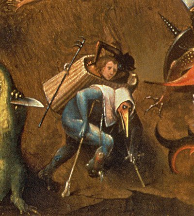 The Last Judgement (detail) by Hieronymus Bosch